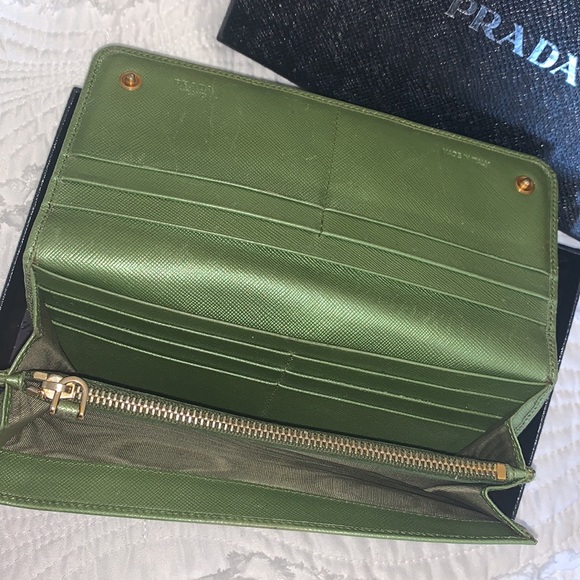 Authentic Prada long wallet - Picture 9 of 14